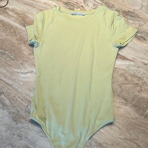 Elodie Light Green Bodysuit